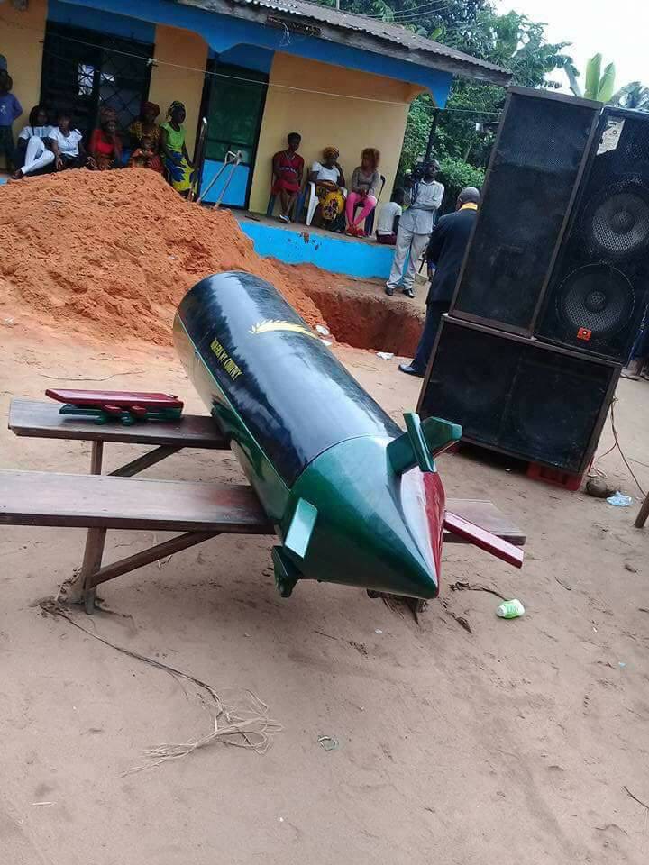 Biafran Rocket Casket