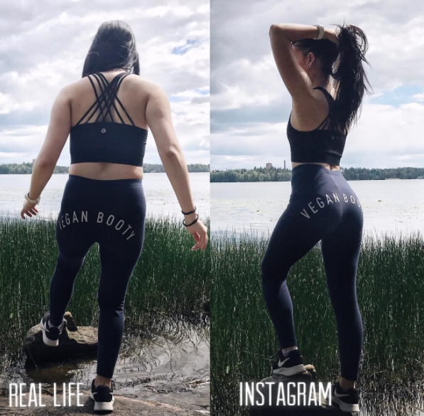 fitness blogger shares difference