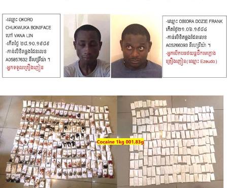 two nigerian men arrested