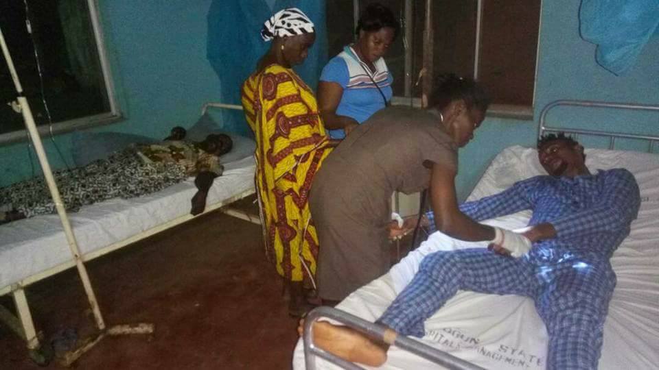 nigerian players struck food poisoning