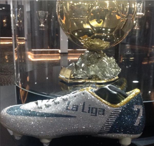 cristiano ronaldo crystal boots
