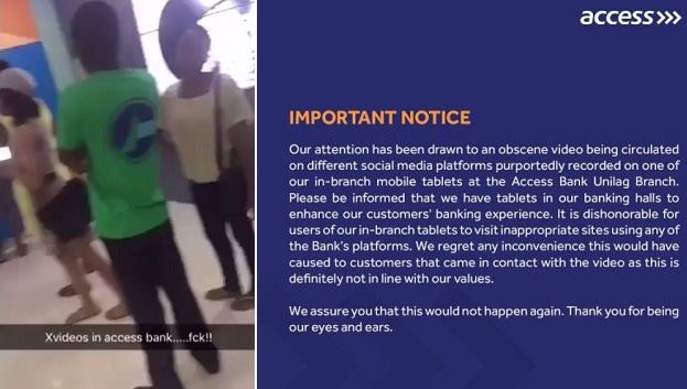 Access Bank reacts