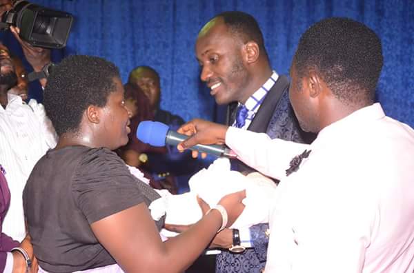 Apostle Suleman revives dead baby