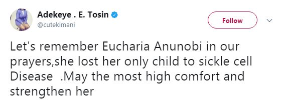 Eucharia Anunobi Loses