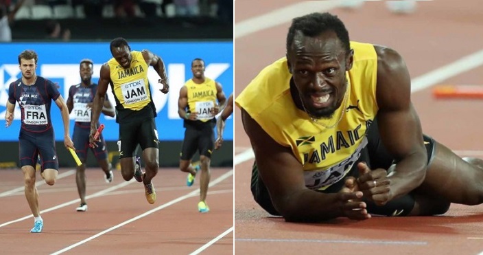 Usain Bolt gets injured