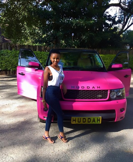 Huddah Monroe Sells Cars