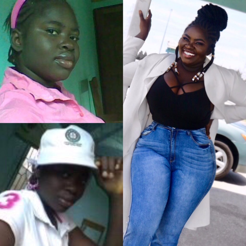 Lady Shares Transformation Pictures