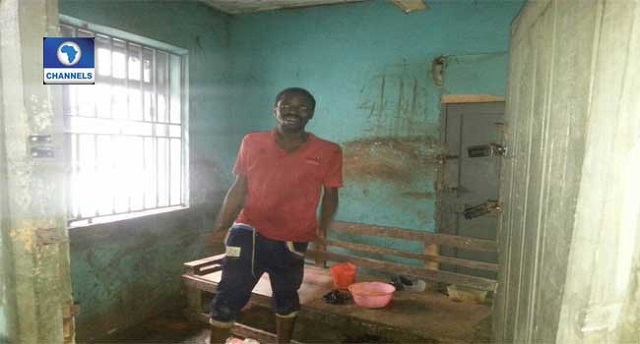 Police rescues Man chained