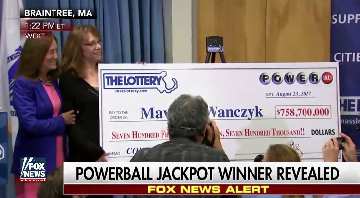 Woman Wins 758 7 million Lottery