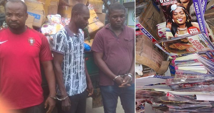 3 Nollywood movie pirates arrested