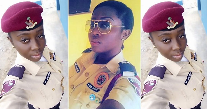 Female FRSC official
