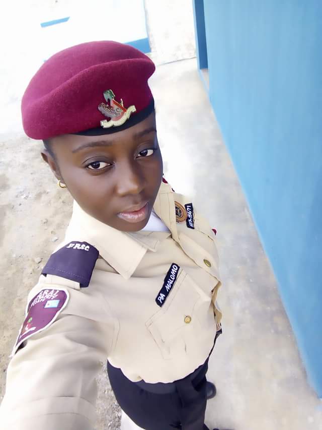 Female FRSC official