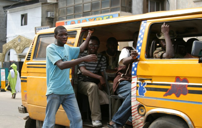 Lagos bus conductors
