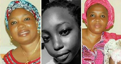 Three women kidnapped