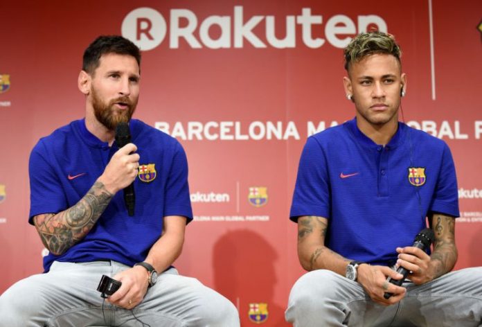 lionel messi confirms neymar's barcelona exit