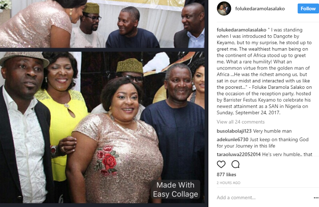 Foluke Daramola shares encounter