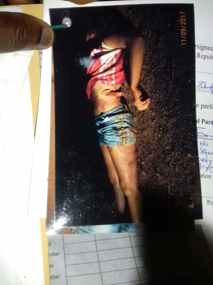 Nigerian Lady murdered