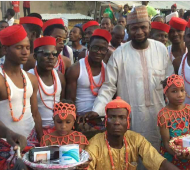 kano state residents wear igbo attires