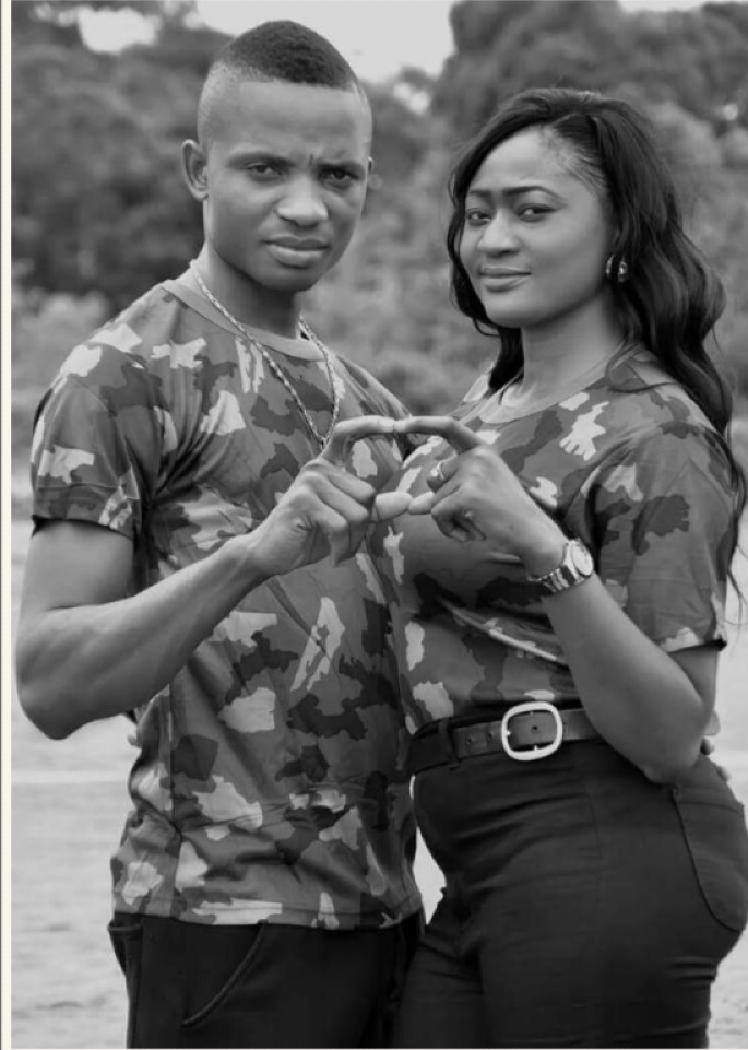 Nigerian Military Couple