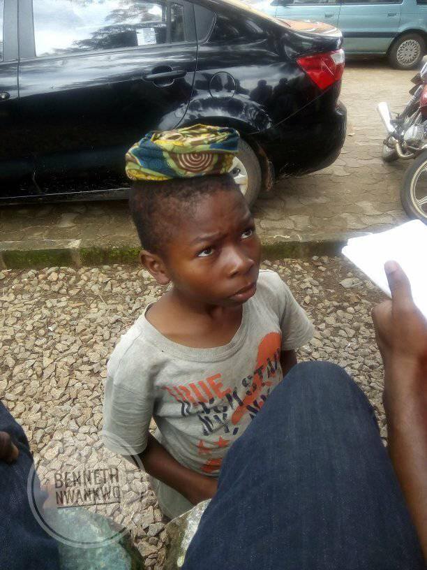 9 year old groundnut hawker