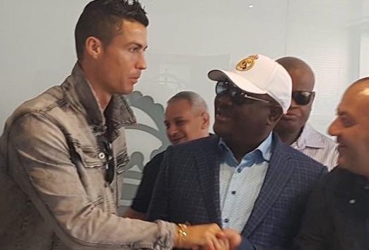 Wike meets Ronaldo