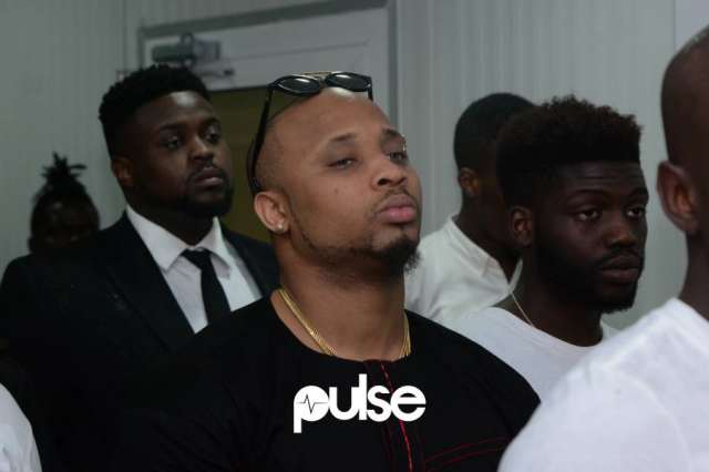 Davido Attends Funeral Ceremony