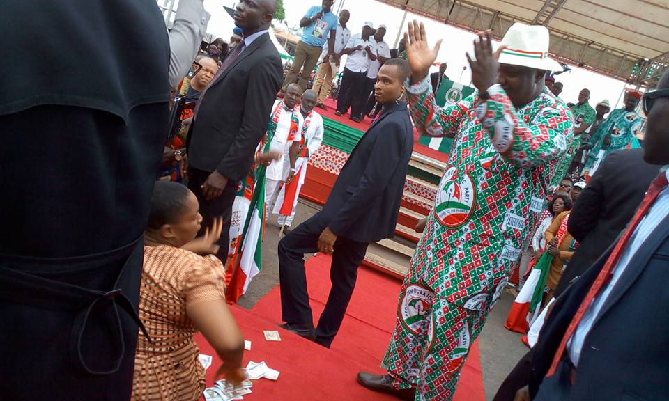 Enugu Governor Asks Disabled Woman