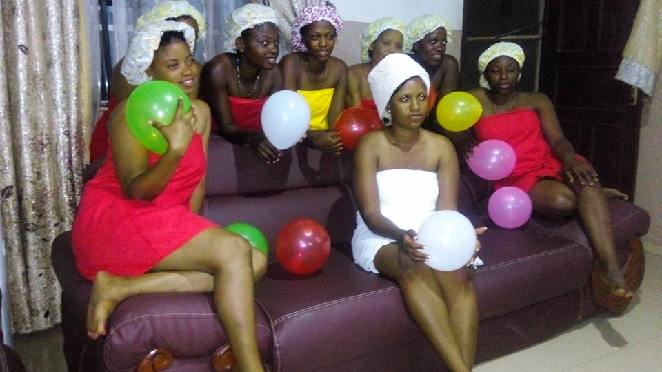 Nigerian Bride Dons Towel