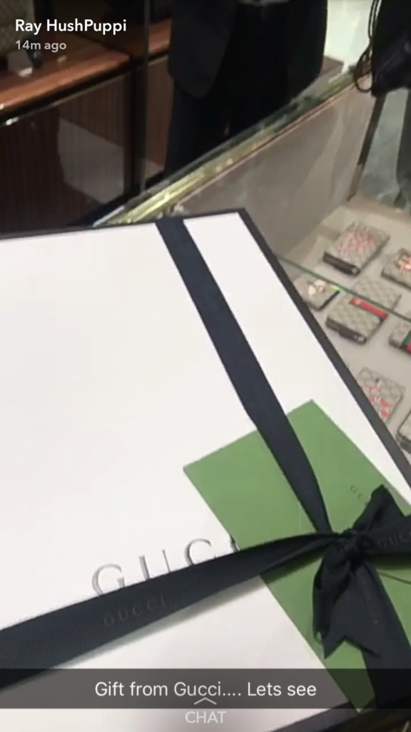 Gucci gifts Hushpuppi