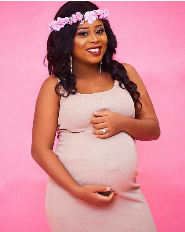 Benita Okojie pregnant