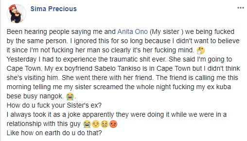 South African Lady Outs Sister