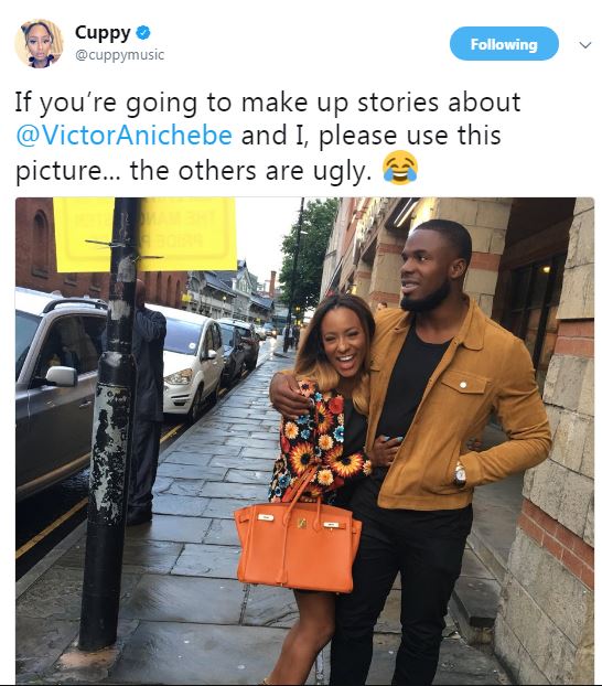 DJ Cuppy Reacted