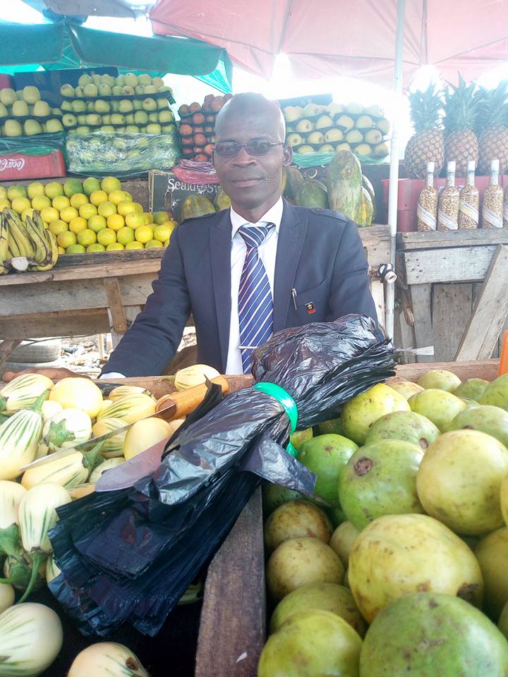 Fruit Seller Spotted Wearing Suit