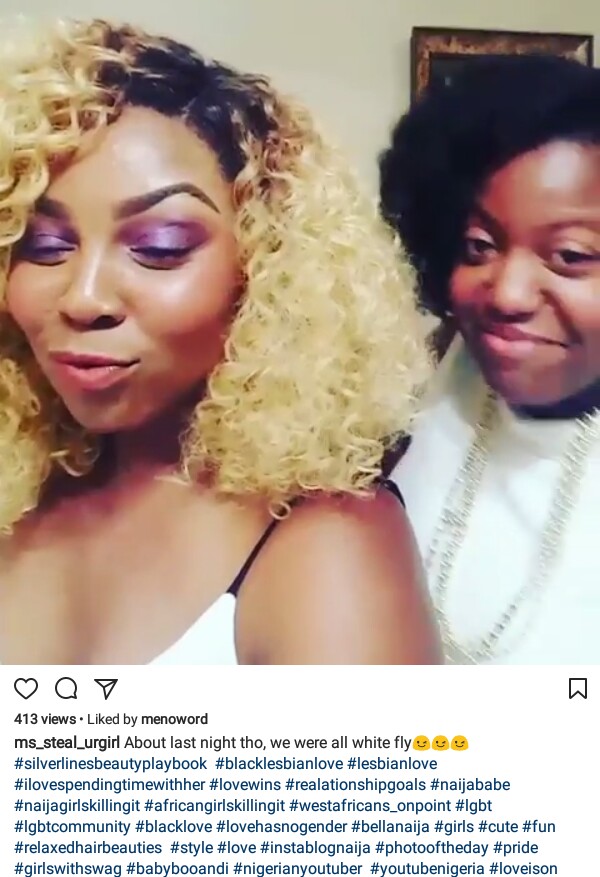 Nigerian Lesbian Profess Love