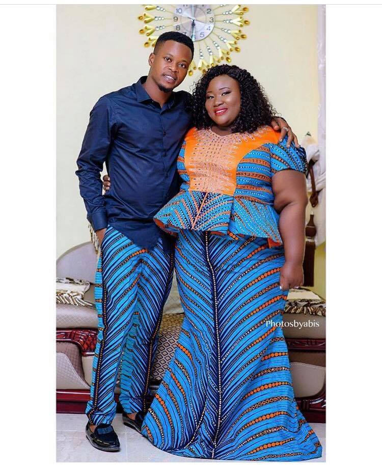 nigerian man's plus-sized fiancee