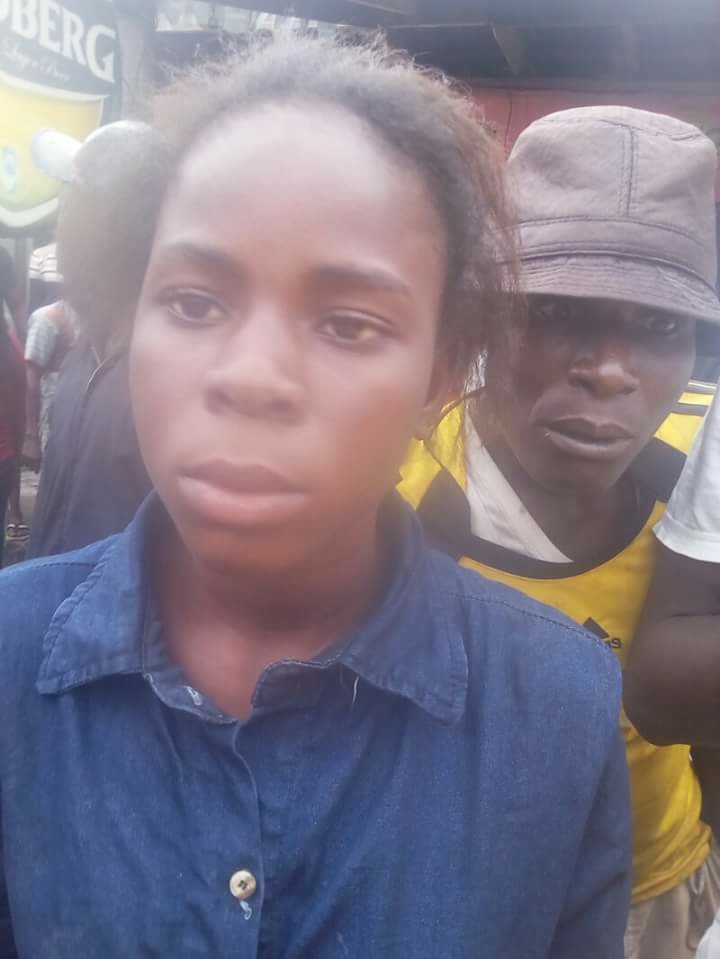 Young Nigerian Girl Nabbed