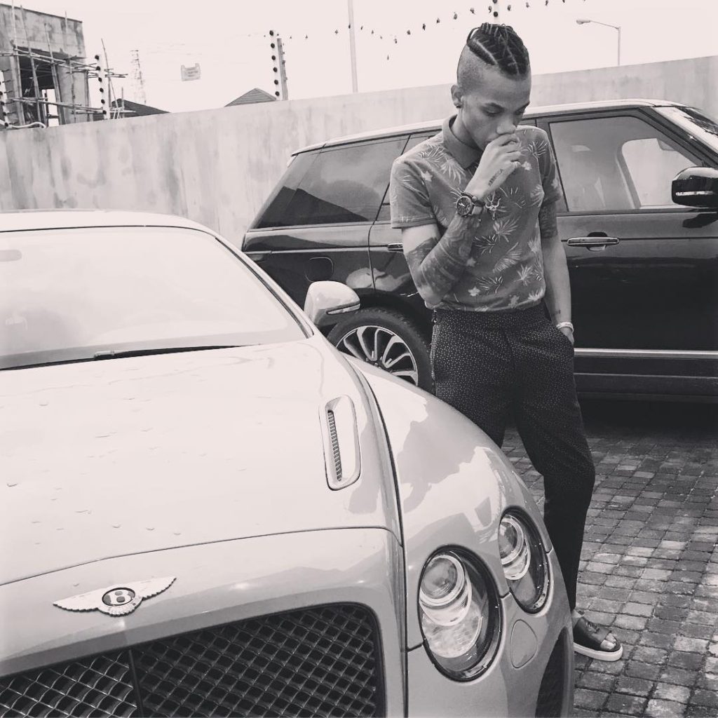 Dammy Krane shades Tekno