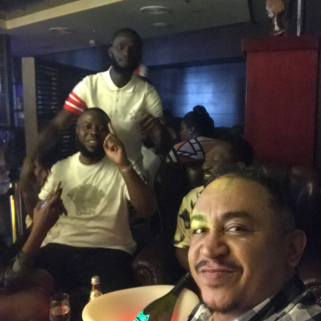 Hushpuppi hosts Daddy Freeze