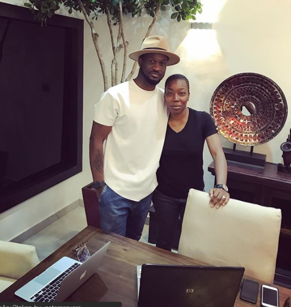 Peter Mr P Okoye Unveils New Manager