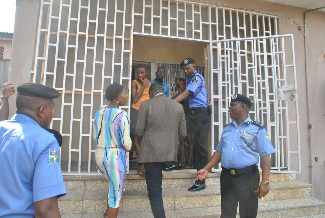 Lagos Police Commissioner Rescues