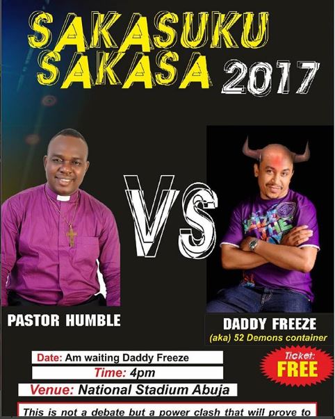 Pastor Humble Okoro Warns Daddy Freeze
