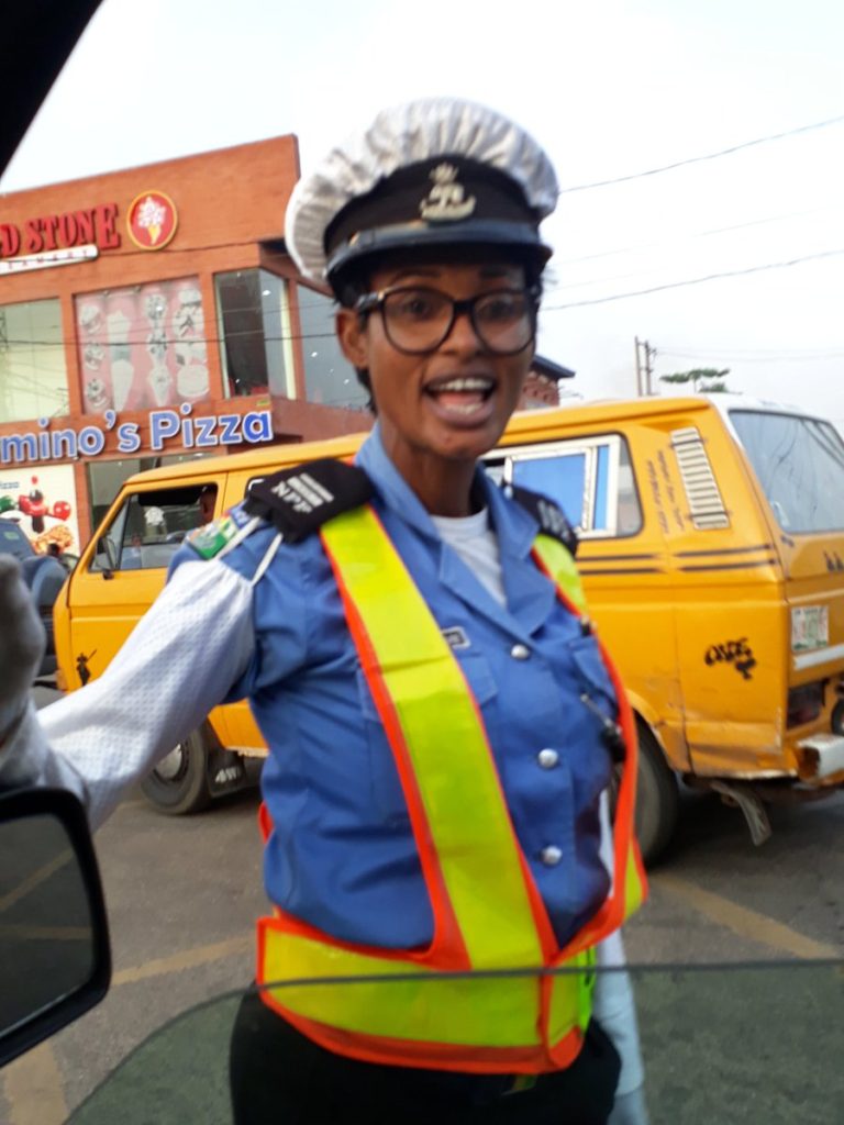 Popular Female traffic warden