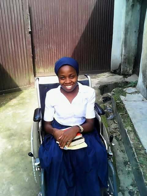 Physically challenged chorister