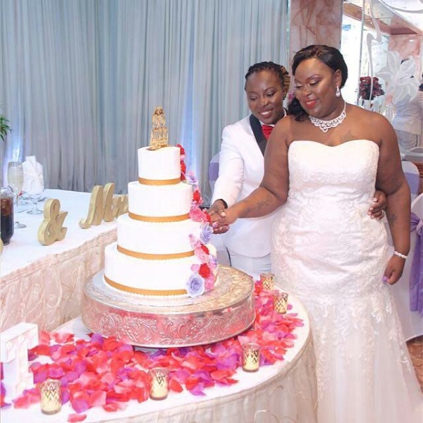 Ghanaian Lesbians wed