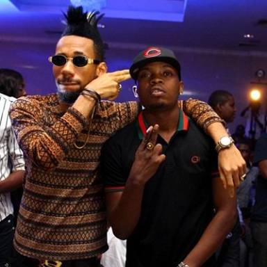Olamide Reacts Phyno's Concert