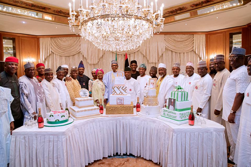 Buhari's surprise Birthday get together