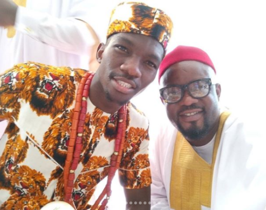 Kenneth Omeruo's traditional marriage