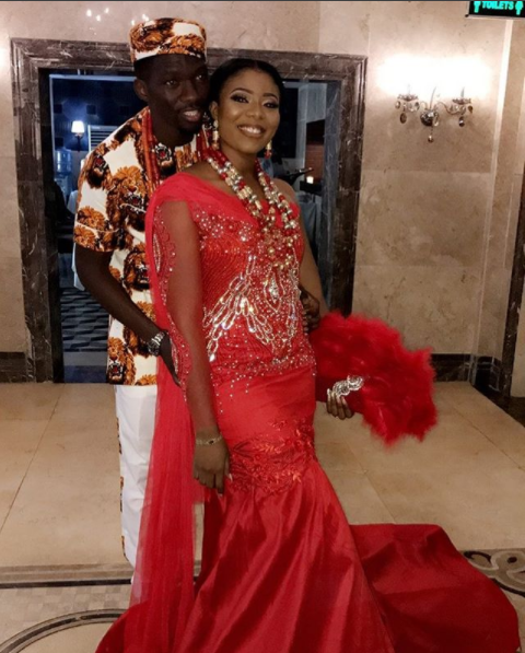 Kenneth Omeruo's traditional marriage