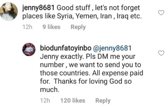 Pastor Biodun Fatoyinbo rudely replies followers