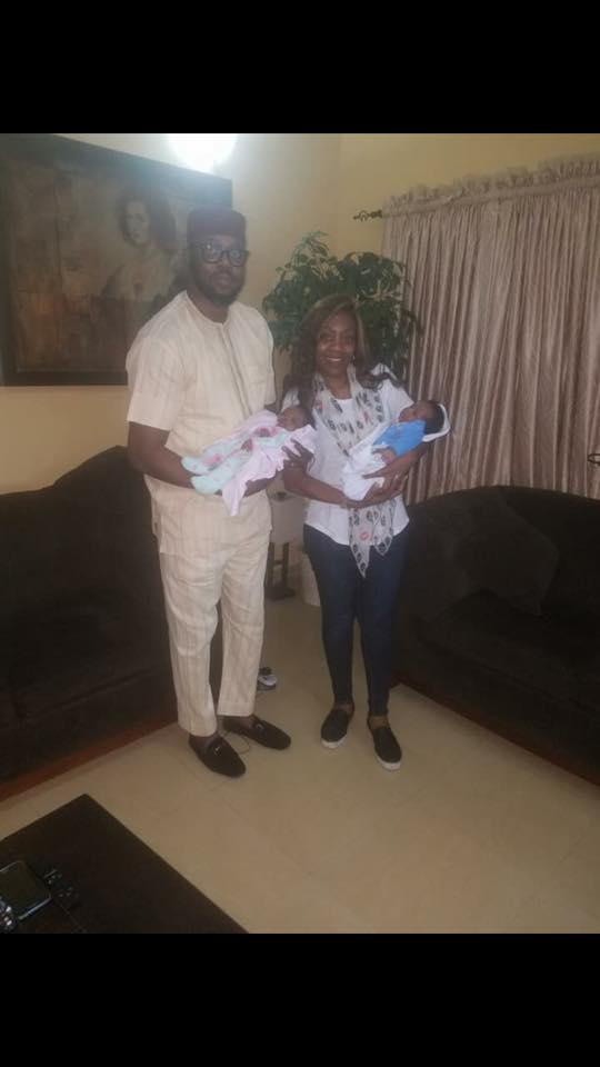 Couple Welcome Twins 11 Years Marriage